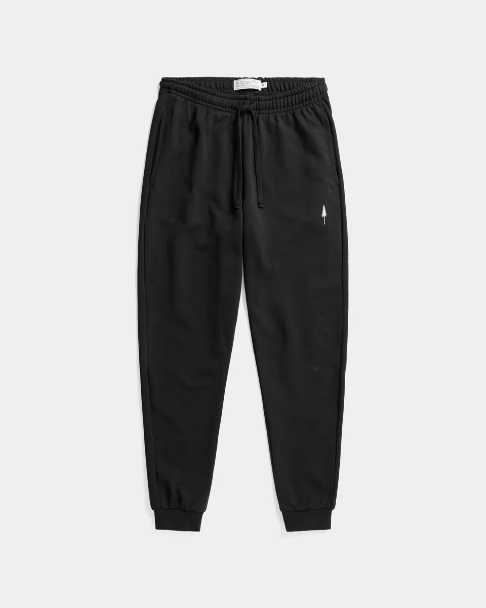 NIKIN TreePants Jogging Damen Herren Hose Black Bio-Baumwolle