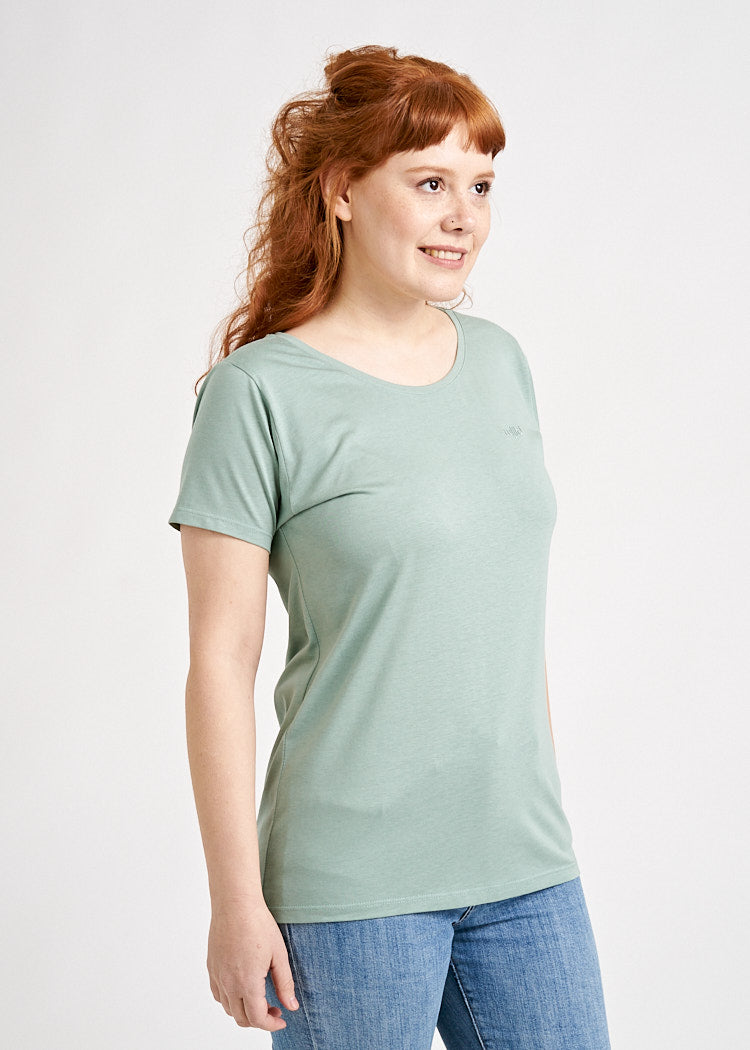 Wijld Sarah WoodShirt Damen Green Bay Lyocell