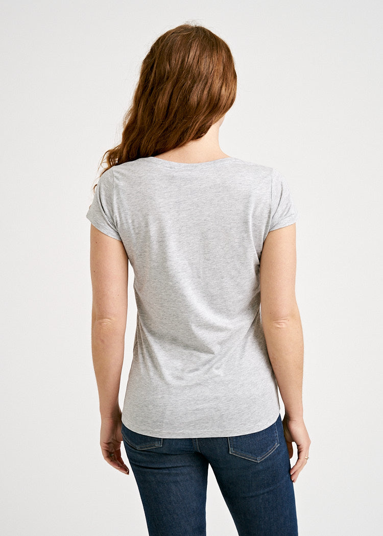 Wijld Woodshirt Sarah Wijld Font Damen T-Shirt Print Slim