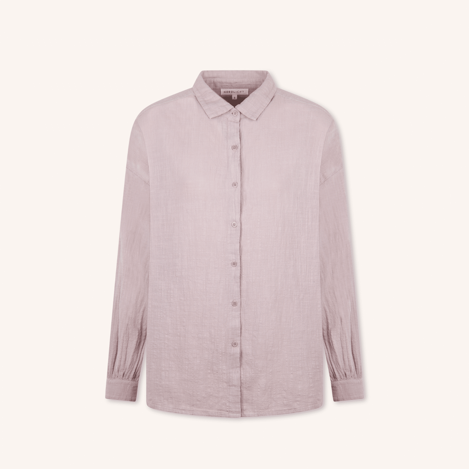 Nordlicht Sofia Oversize Bluse Leinenstruktur