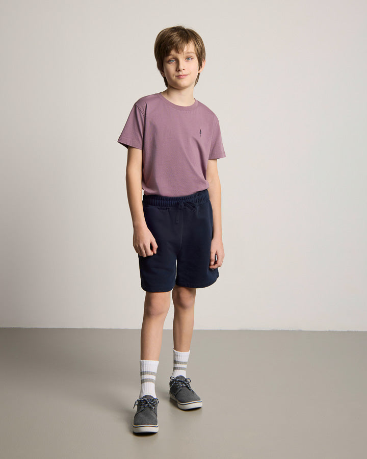 NIKIN TreeShorts Kids Sweatshorts Dark Navy Bio-Baumwolle