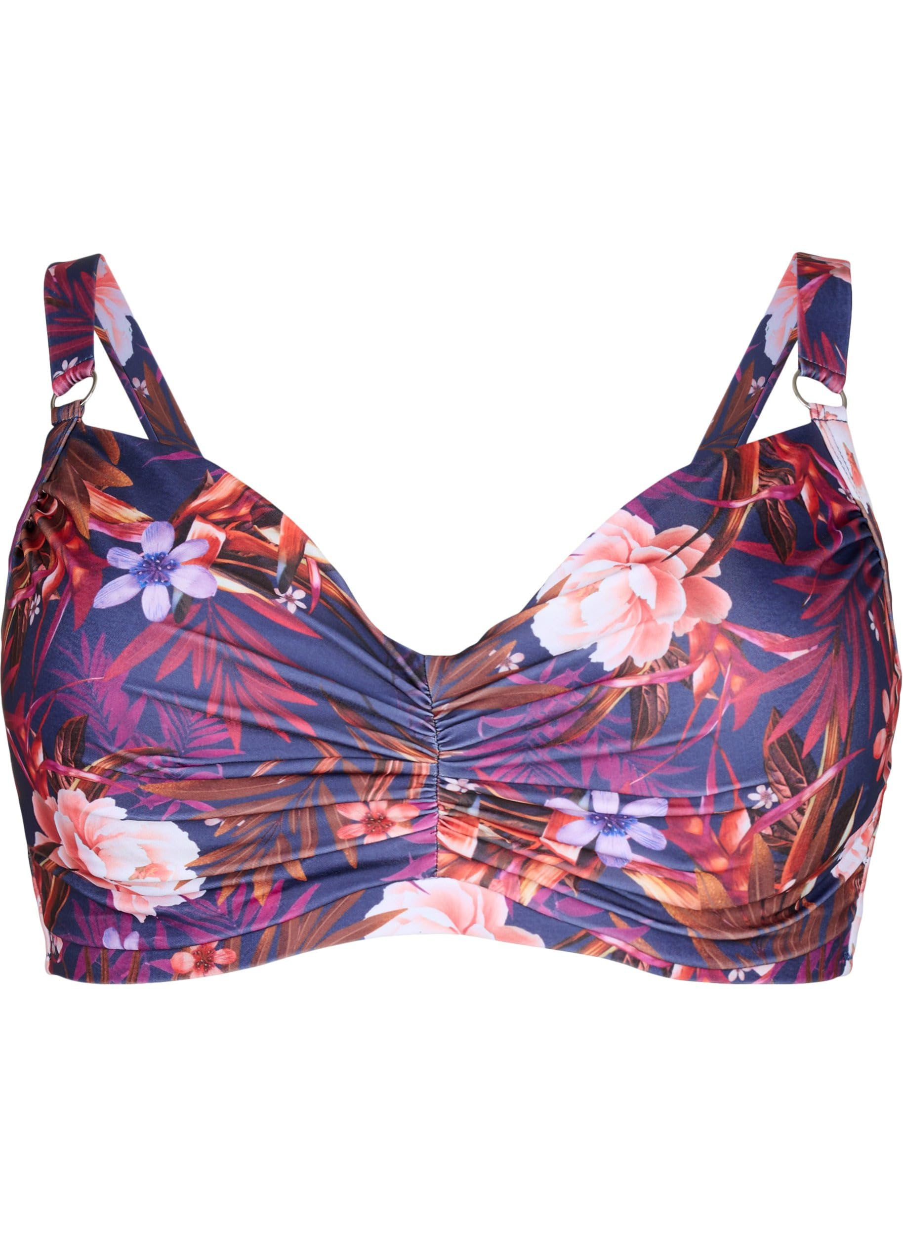 Swim by Zizzi Bikini BH Print Bügel Große Größen