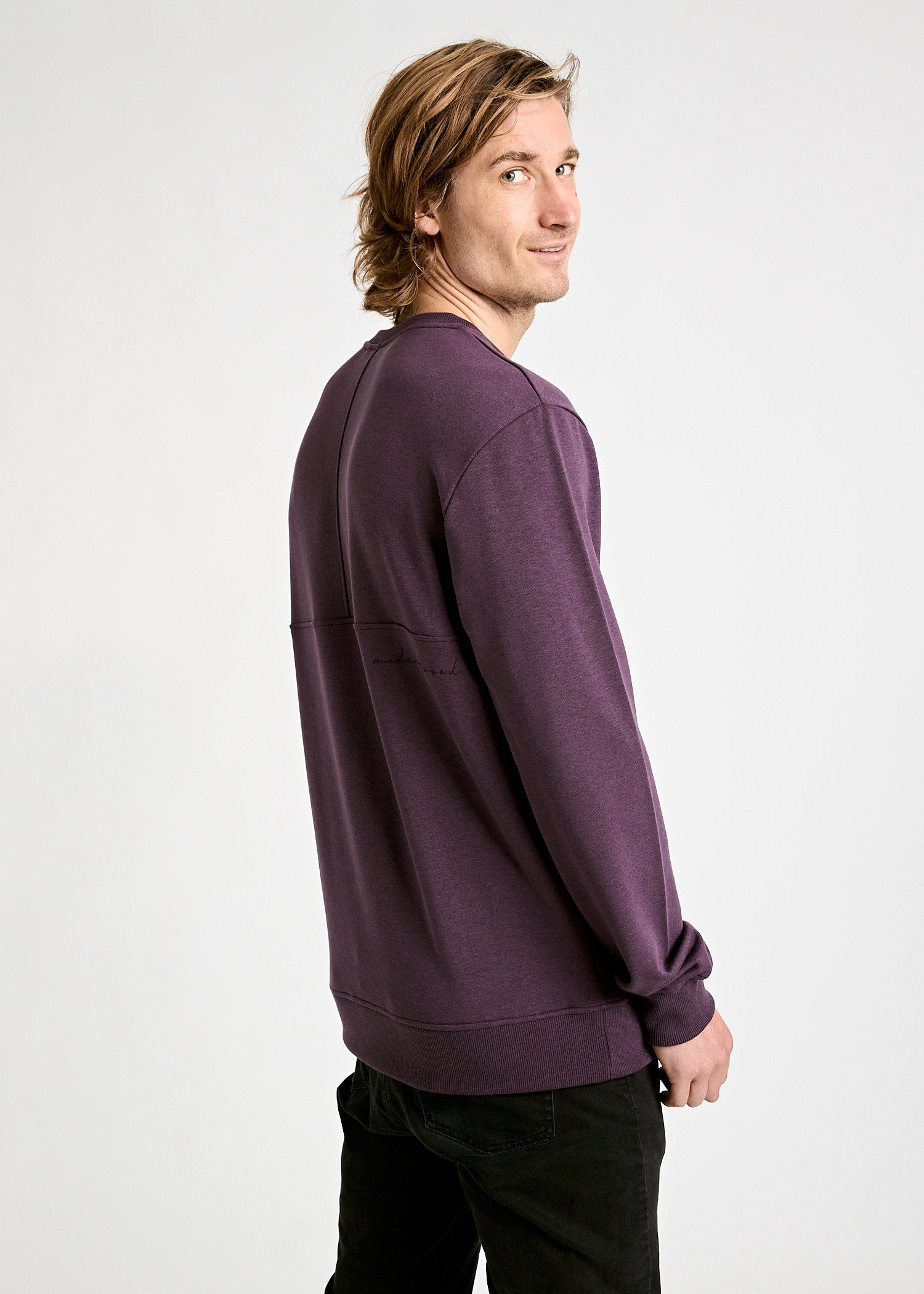 Wijld Sweater Till Herren Sweater Purple Locker