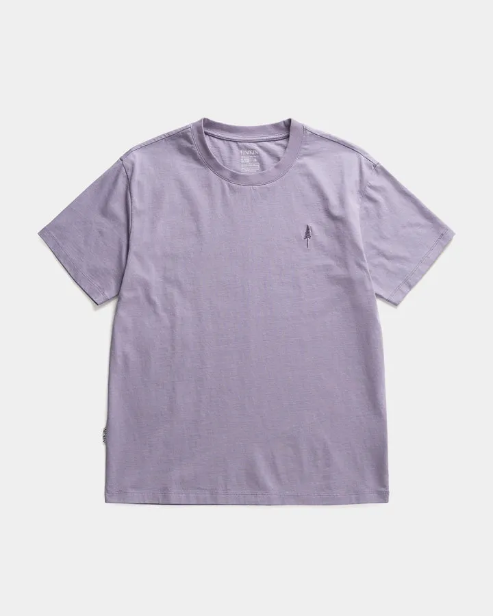 NIKIN TreeShirt Relaxed Damen T-Shirt Lavender Bio-Baumwolle