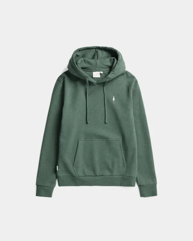 NIKIN TreeHoodie Hoodie Olive Mel Bio-Baumwolle