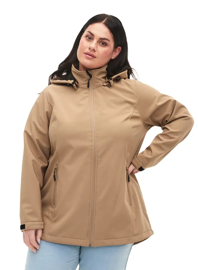 Zizzi Jackets Softshell Jacke Amphora Gr 42-44 wasserabweisend