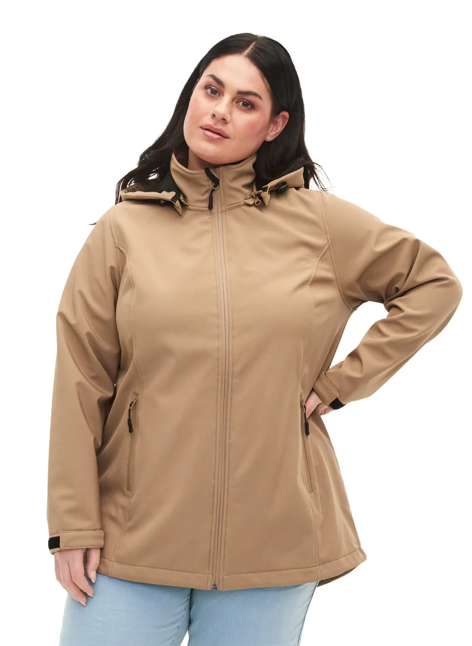 Zizzi Jackets Softshell Jacke Amphora Gr 42-44 wasserabweisend
