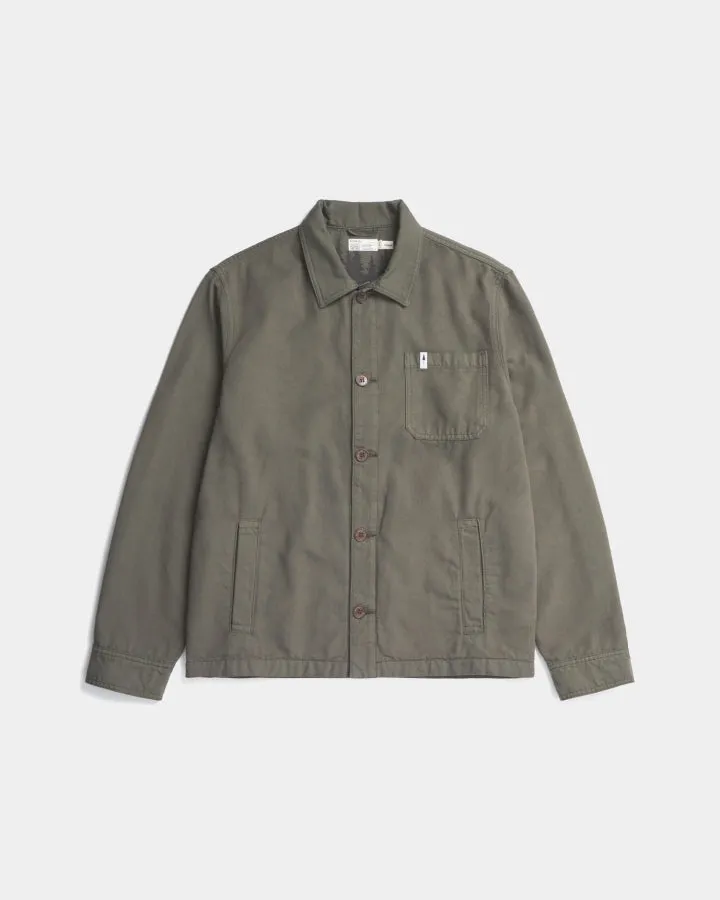 NIKIN TreeJacket Workwear Relaxed Jacke Grape Leaf Bio-Baumwolle