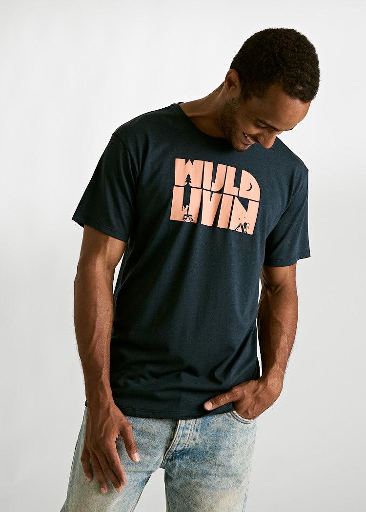 Wijld Timo Wijld Livin Woodshirt Herren Lyocell