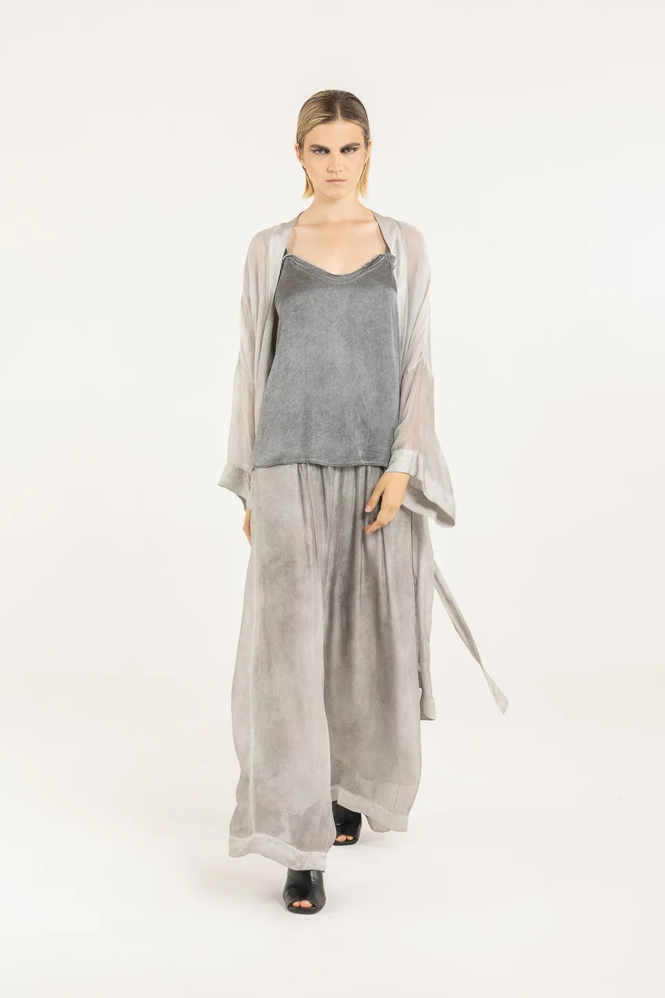 Sanctamuerte Capispalla Spolverino Kimono Viskose