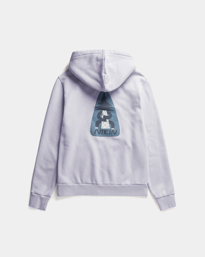 NIKIN TreeHoodie Jacket Hoodie Lilac Print