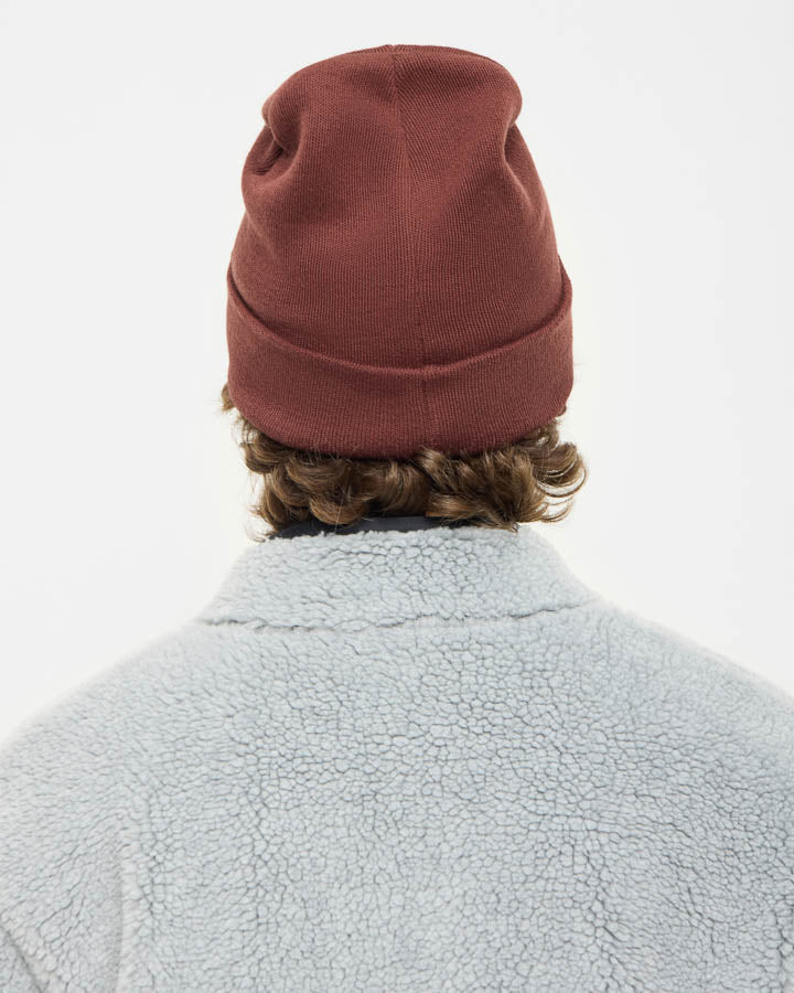 NIKIN Treeanie Chestnut Beanie Baumwolle braun One Size