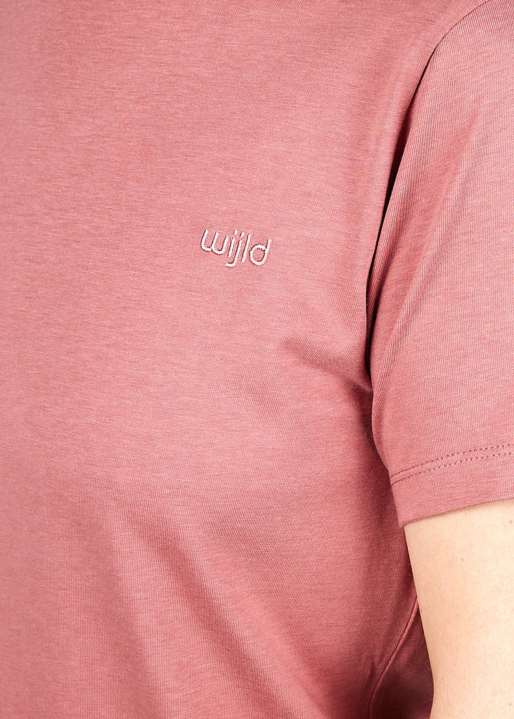 Wijld WoodShirt Lang Rosewood Longsleeve Slim
