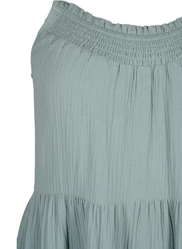 Zizzi Dresses Trägerkleid Baumwolle Midi A-Linie 42-60
