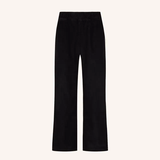 NORDLICHT Lina Cordhose Schwarz aus Bio-Baumwolle