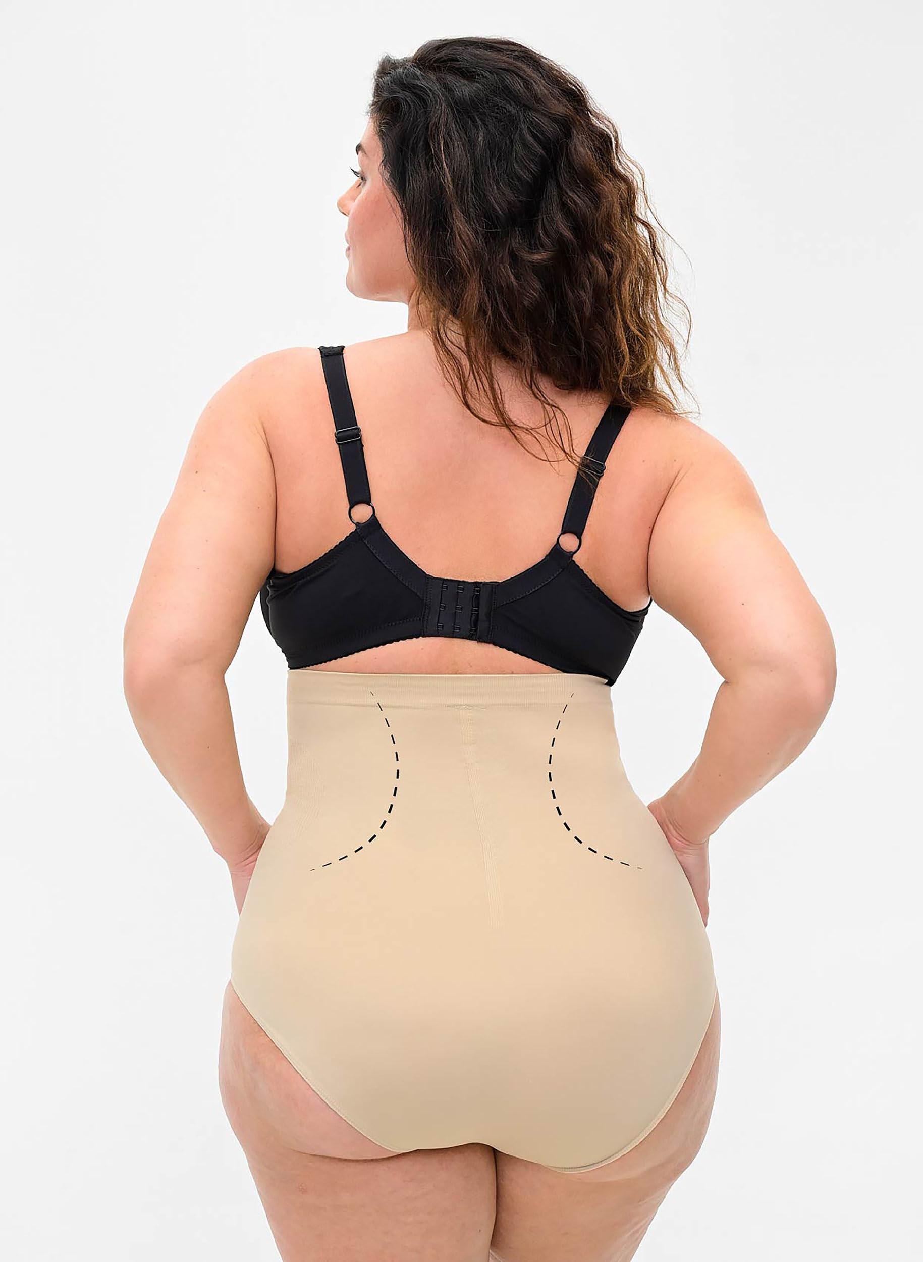 Zizzi Shapewear Slip Formend Nahtlos Nude Gr. S