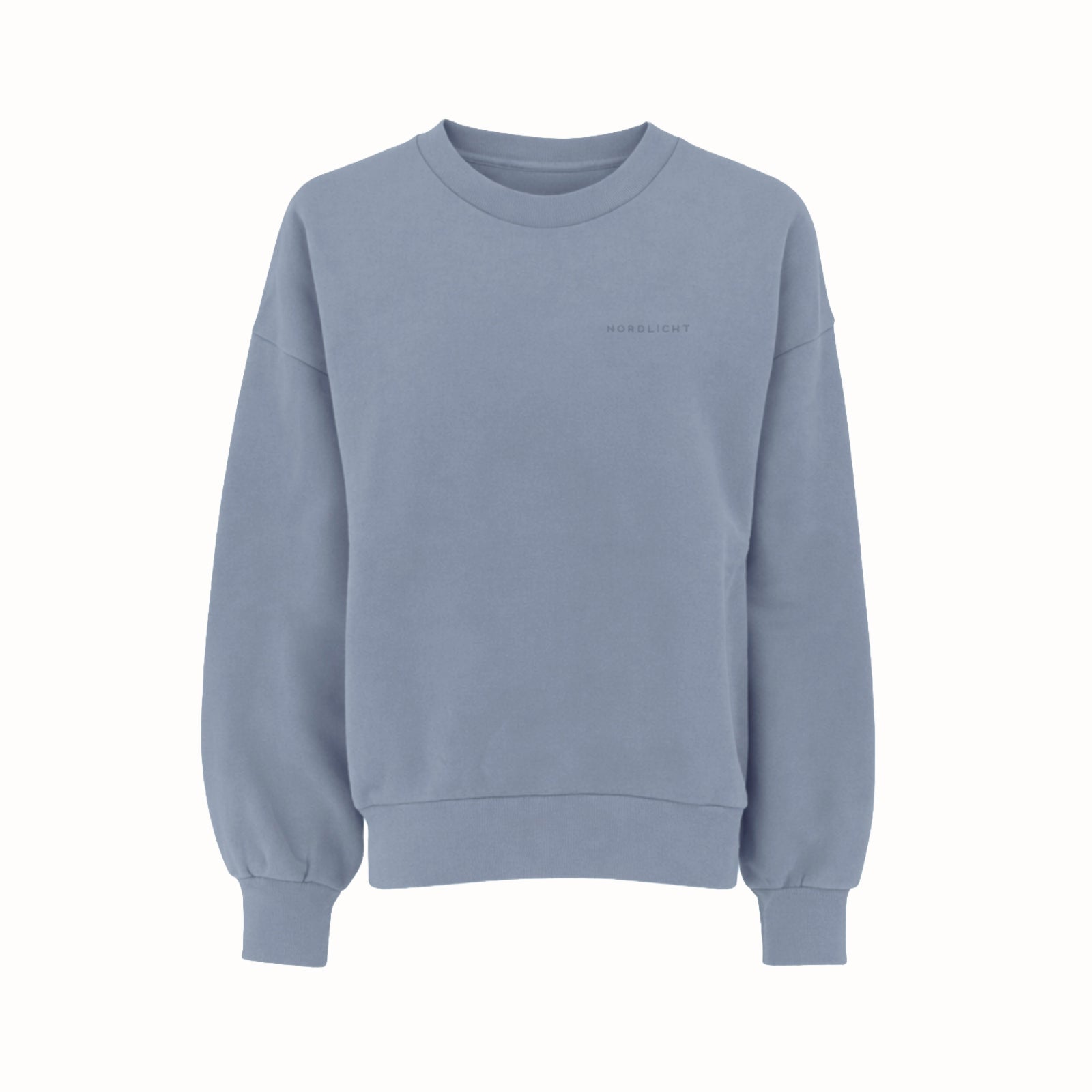 NORDLICHT Jonna Sweater Blau Bio-Baumwolle warm