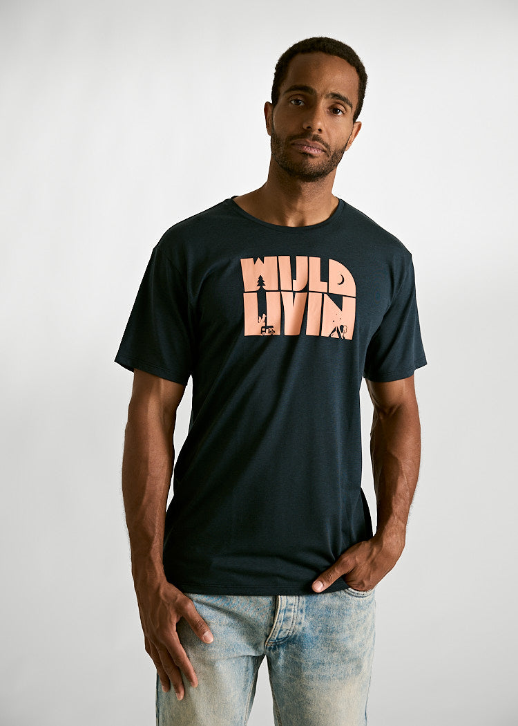 Wijld Timo Wijld Livin Woodshirt Herren Lyocell