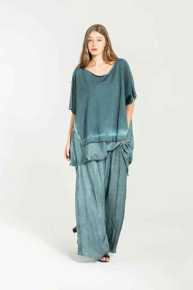Sanctamuerte Maglieria Maglia Over Sweatshirt Baumwolle Oversize