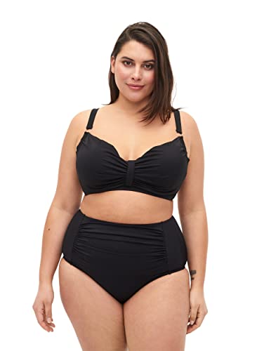 Zizzi Swim Bikini Slip Damen Gr.42 hohe Taille