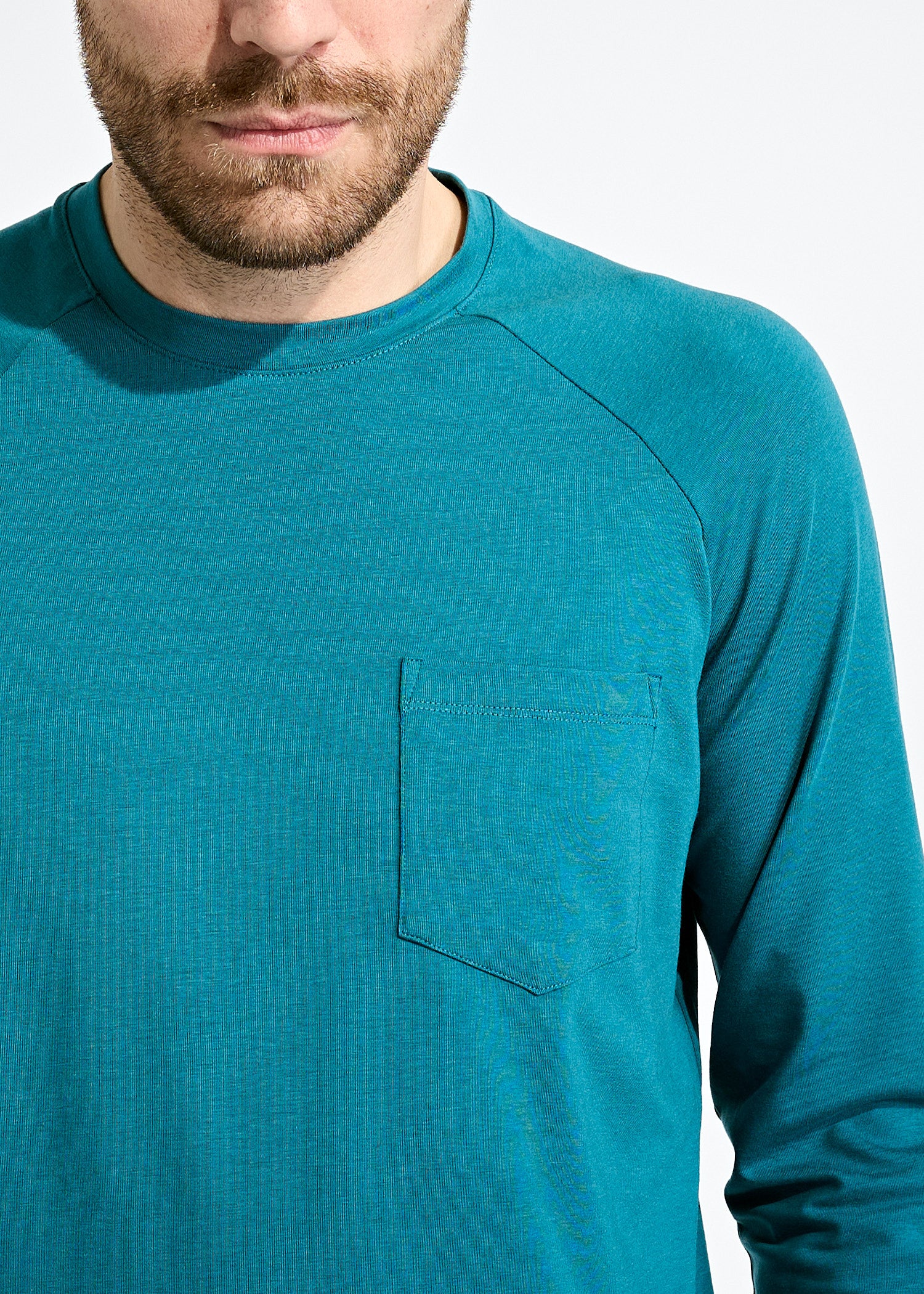 Wijld Longsleeves Langarmshirt Hans Lyocell Corsair