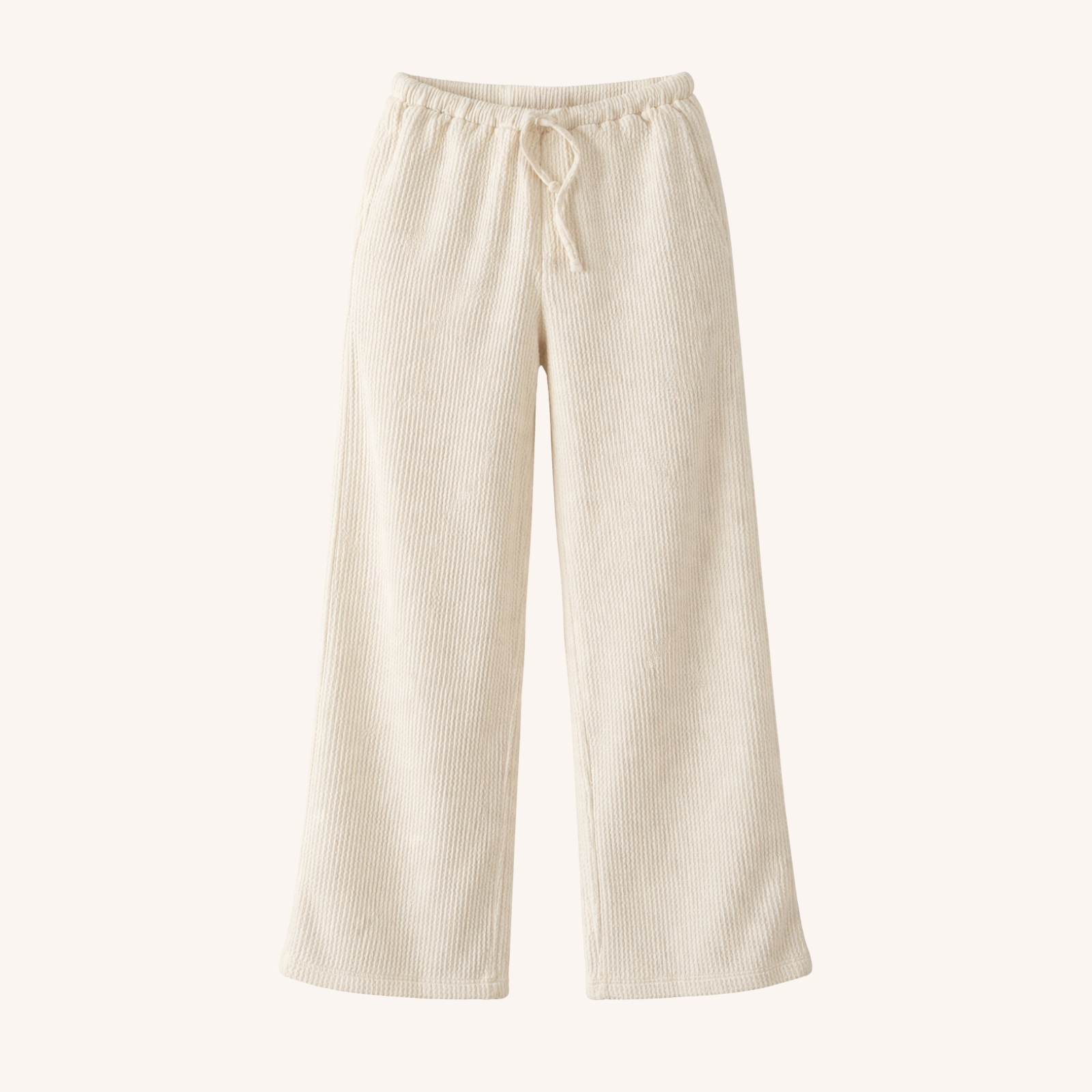 Nordlicht Auri Jersey Hose Weit Natur Bio-Baumwolle