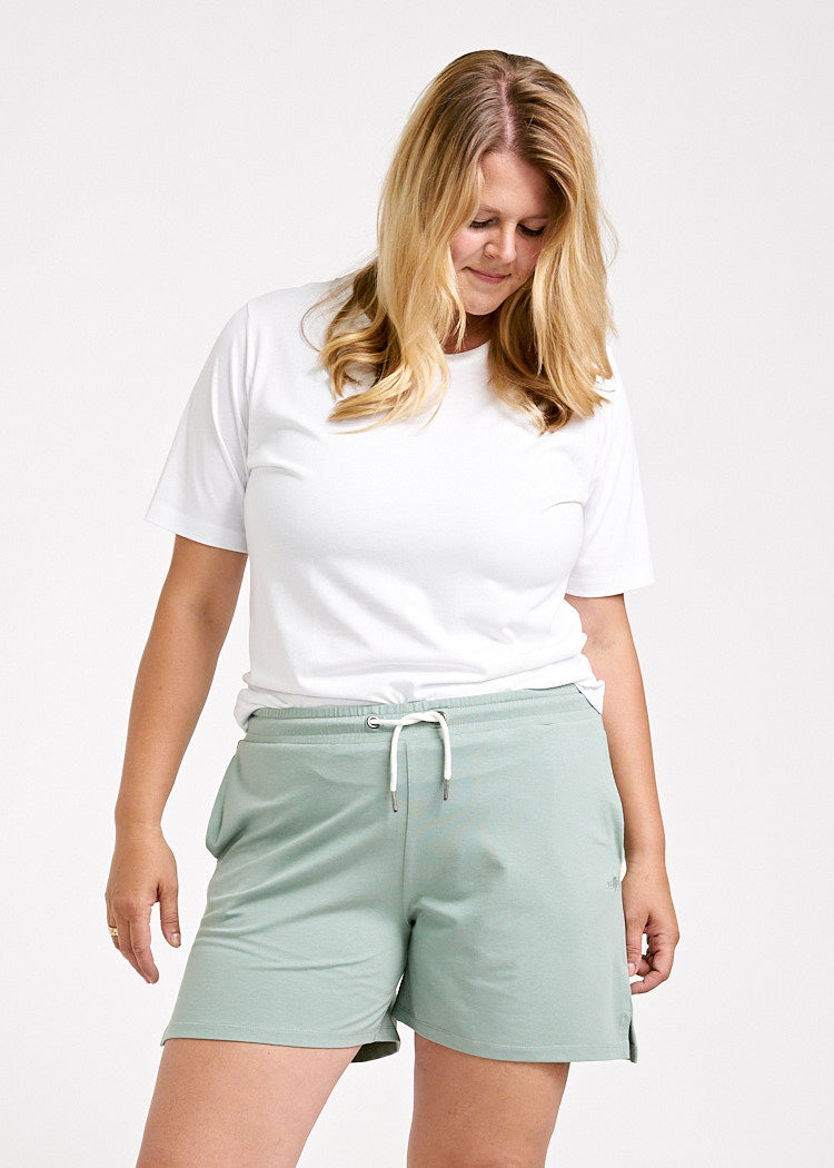 Wijld Jersey Shorts Damen Green Bay Lyocell Locker
