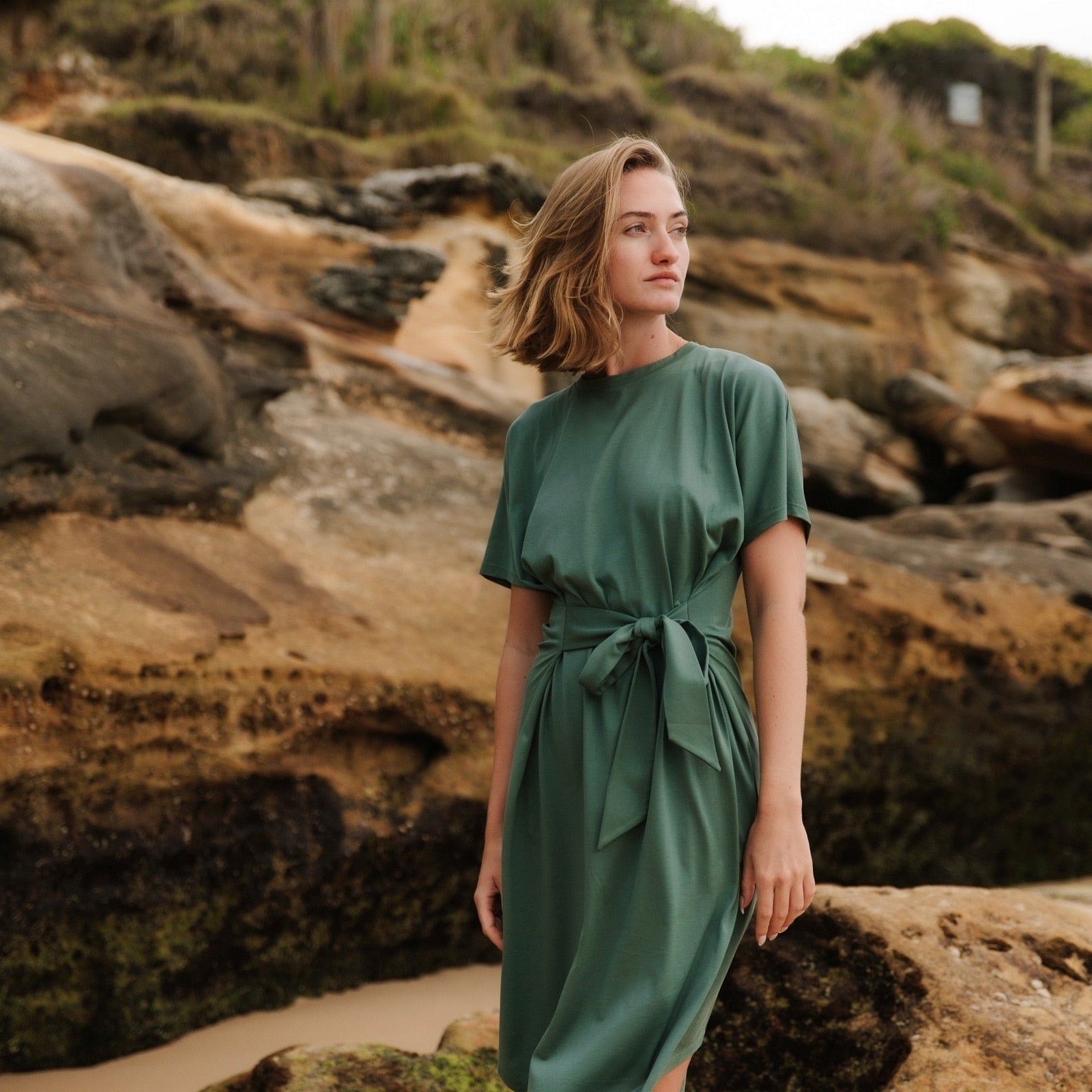 Nordlicht Minja Wickelkleid Jersey Bio-Baumwolle