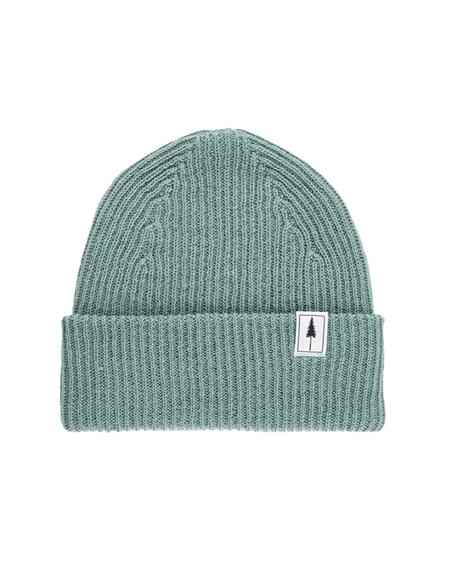 NIKIN Treeanie Ribbed Mütze Turquoise One Size