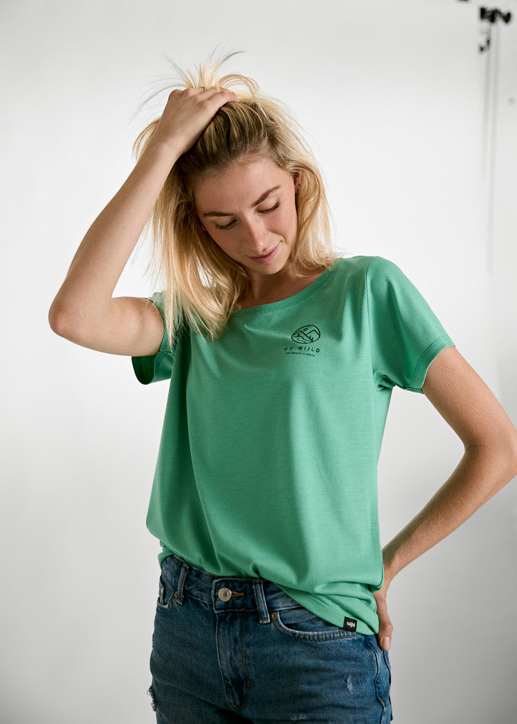 Wijld Lena Go Wijld Circle Damen T-Shirt mit Print