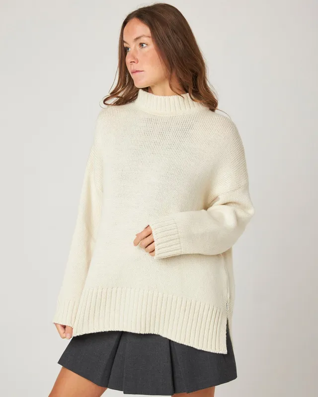Peregrine Bearing Full Jumper Damen Navy M Merinowolle
