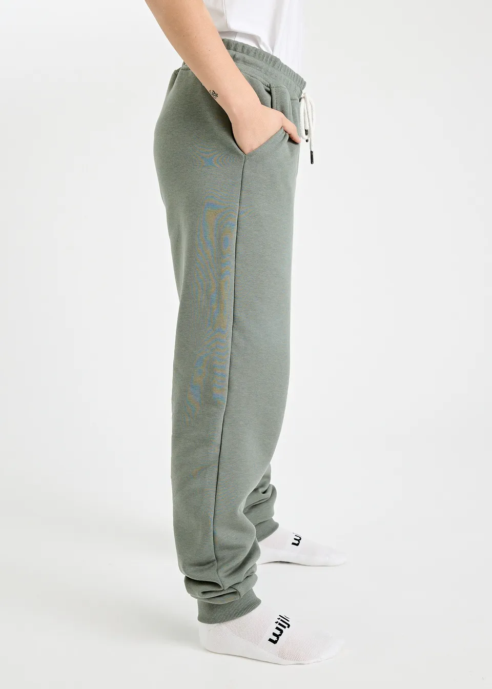 Wijld Mara Damen Jogginghose Agave Green Lyocell Gr. S