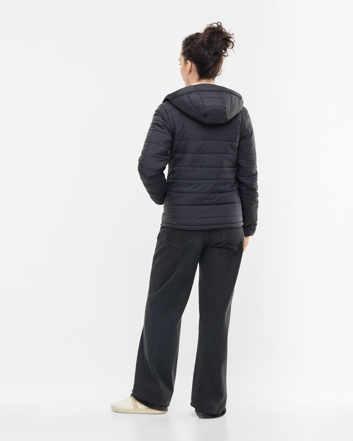 NIKIN TreeJacket Insulated Women Jacke Schwarz winddicht