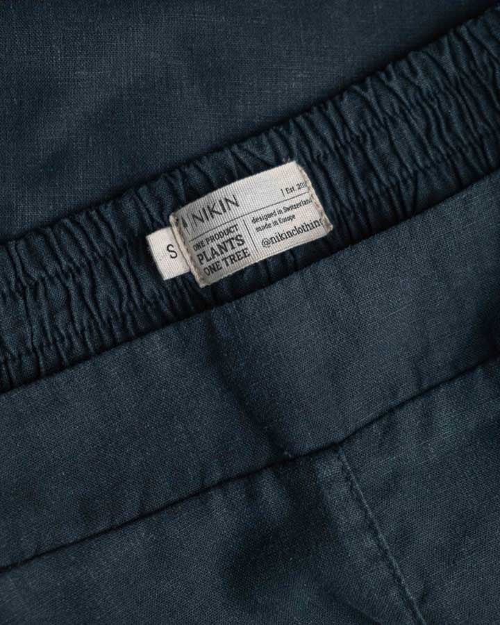NIKIN TreeShorts Damen Shorts Dark Navy Hanf-Mix