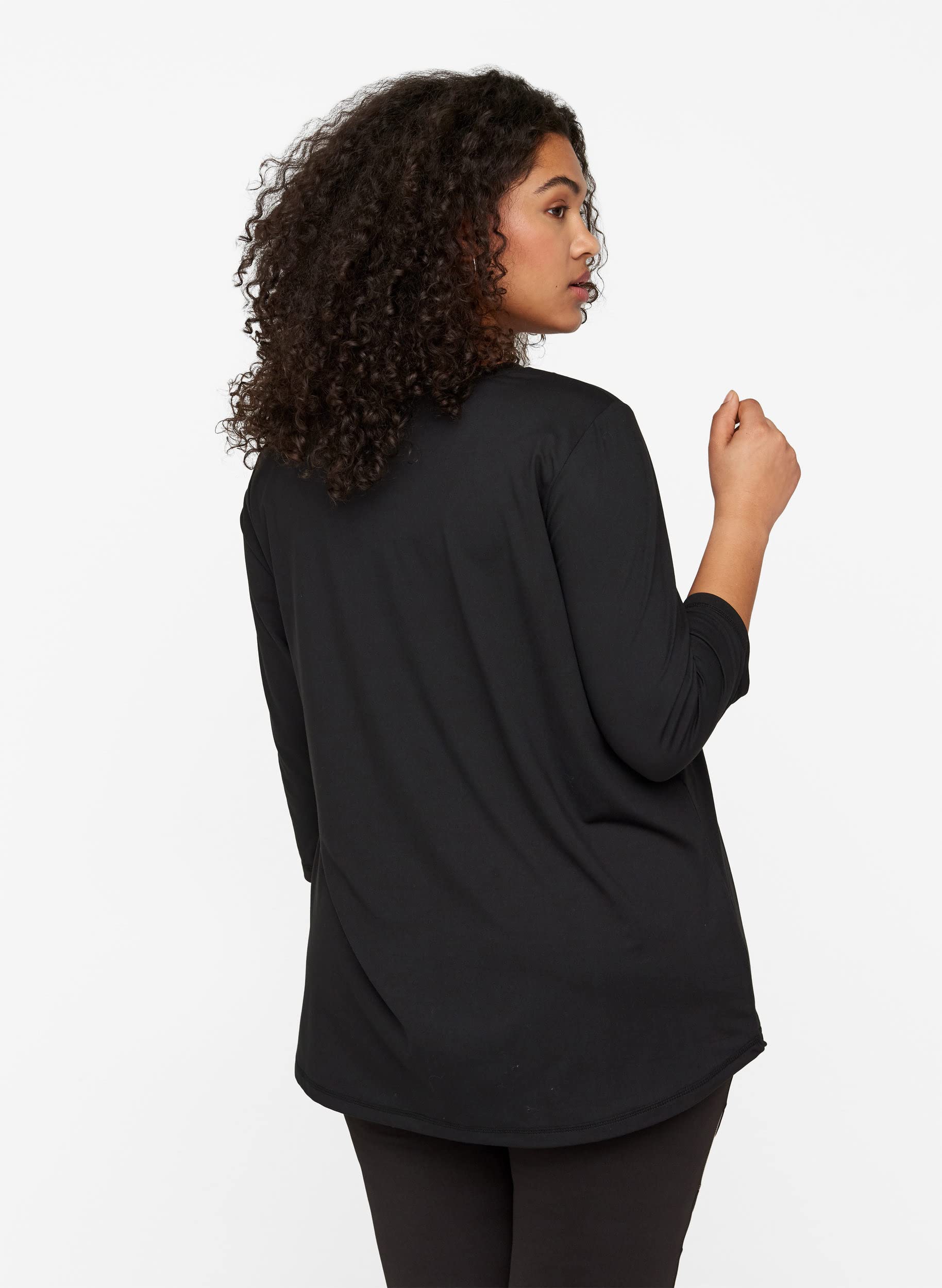 Zizzi Activewear Sportshirt 3/4 Arm 50-52 Stretch