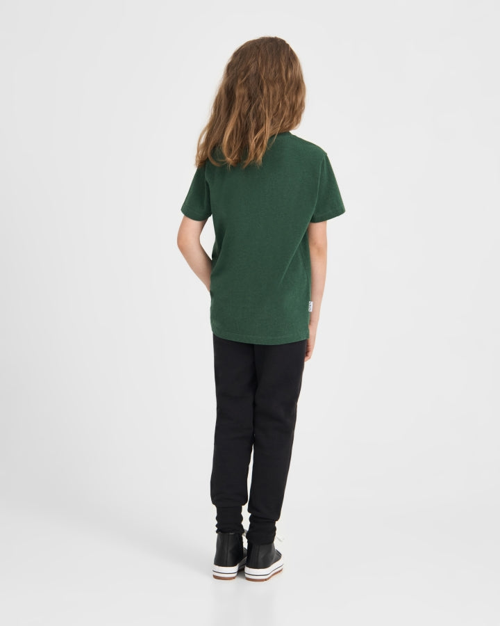 NIKIN TreeShirt Kids Kinder T-Shirt Olive Mel Bio-Baumwolle