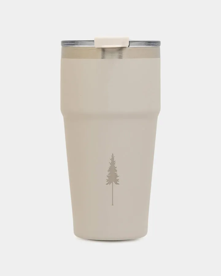 NIKIN TreeMug Outdoor Thermobecher Pumice 500ml Edelstahl