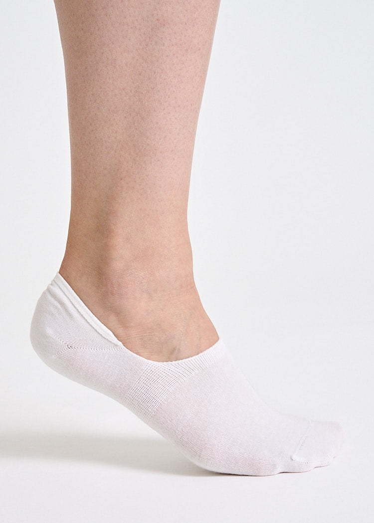 Wijld Woodsocks Ballerinasocken Bright White Lyocell