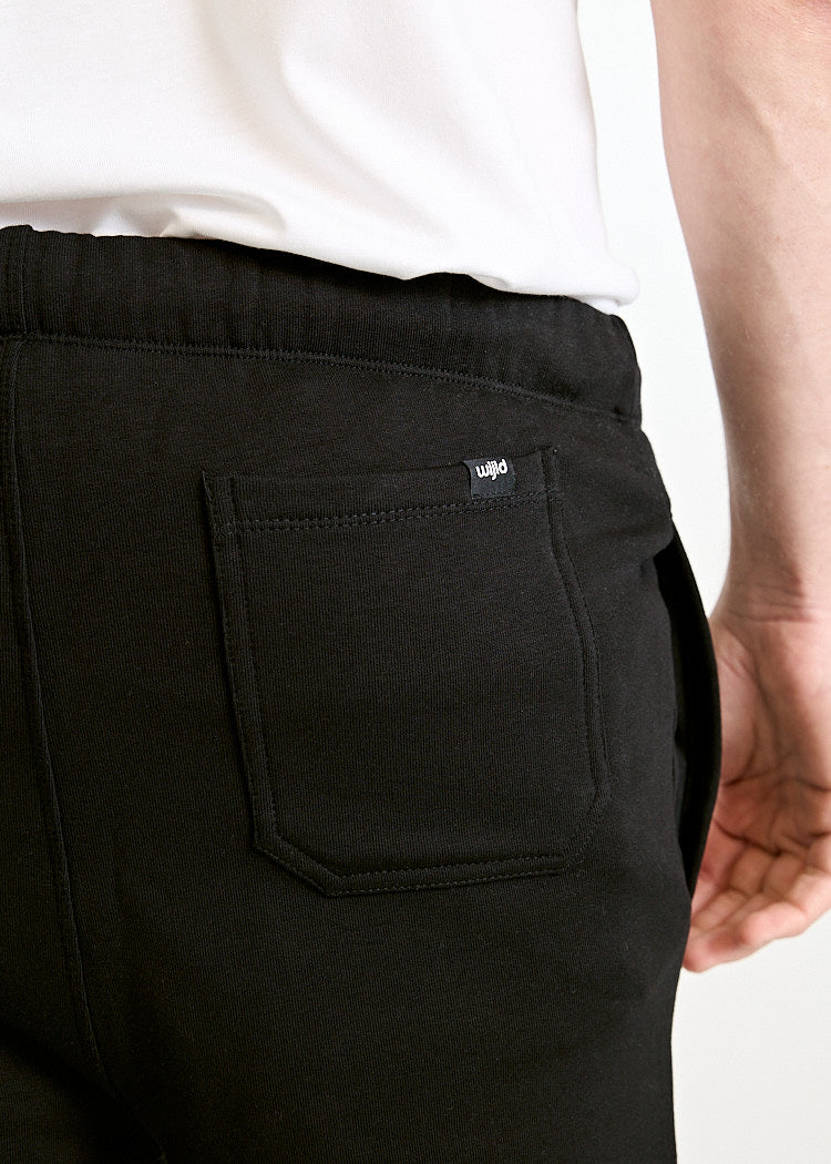 Wijld Joseph Herren Sweat Shorts Black Lyocell 410 g