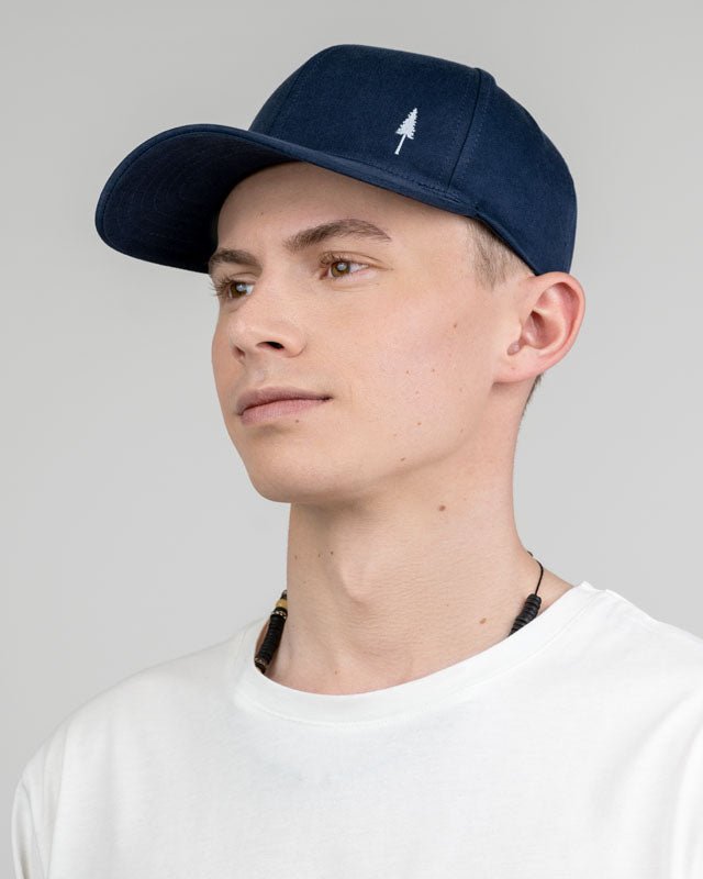 NIKIN TreeCap Baseball Cap Navy Bio-Baumwolle verstellbar
