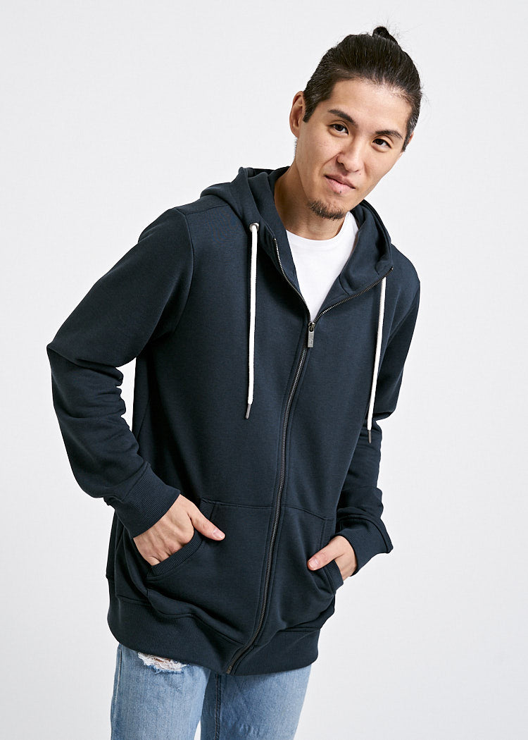 Wijld Carbon Herren Sweatjacke mit Kapuze Bio-Baumwolle