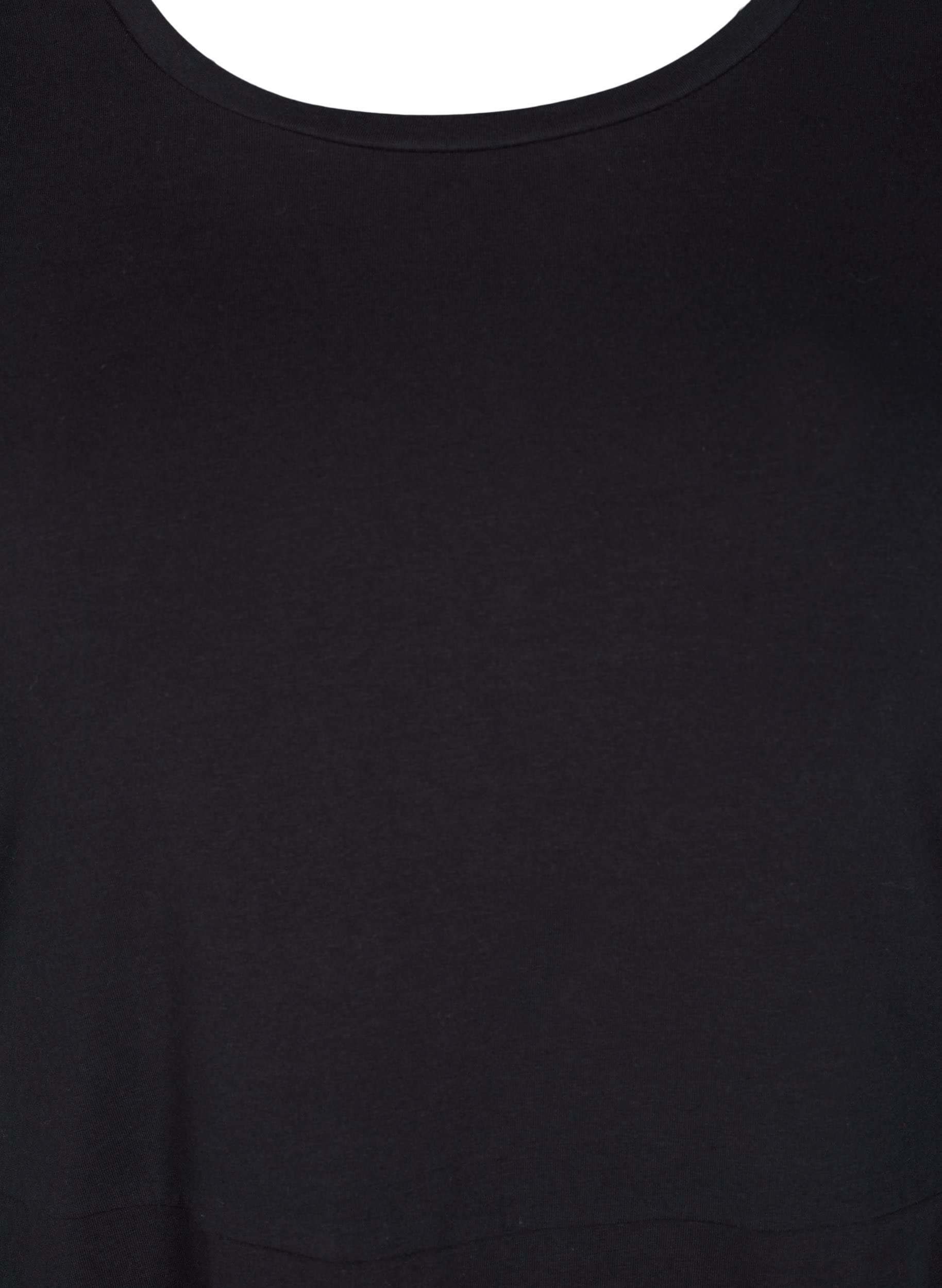 Zizzi Dresses Kleid Kurze Ärmel Baumwolle Kleid