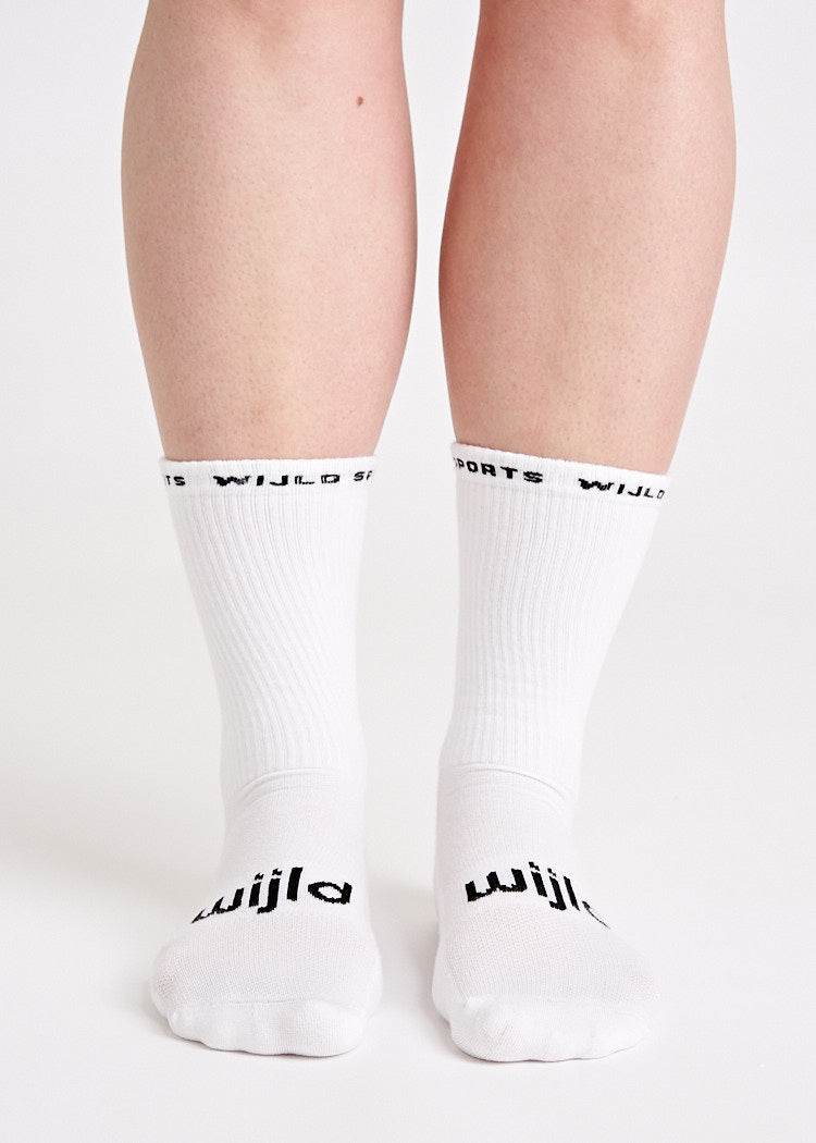 Wijld Woodsocks Tennissocken Sport Bright White 39-42 Lyocell