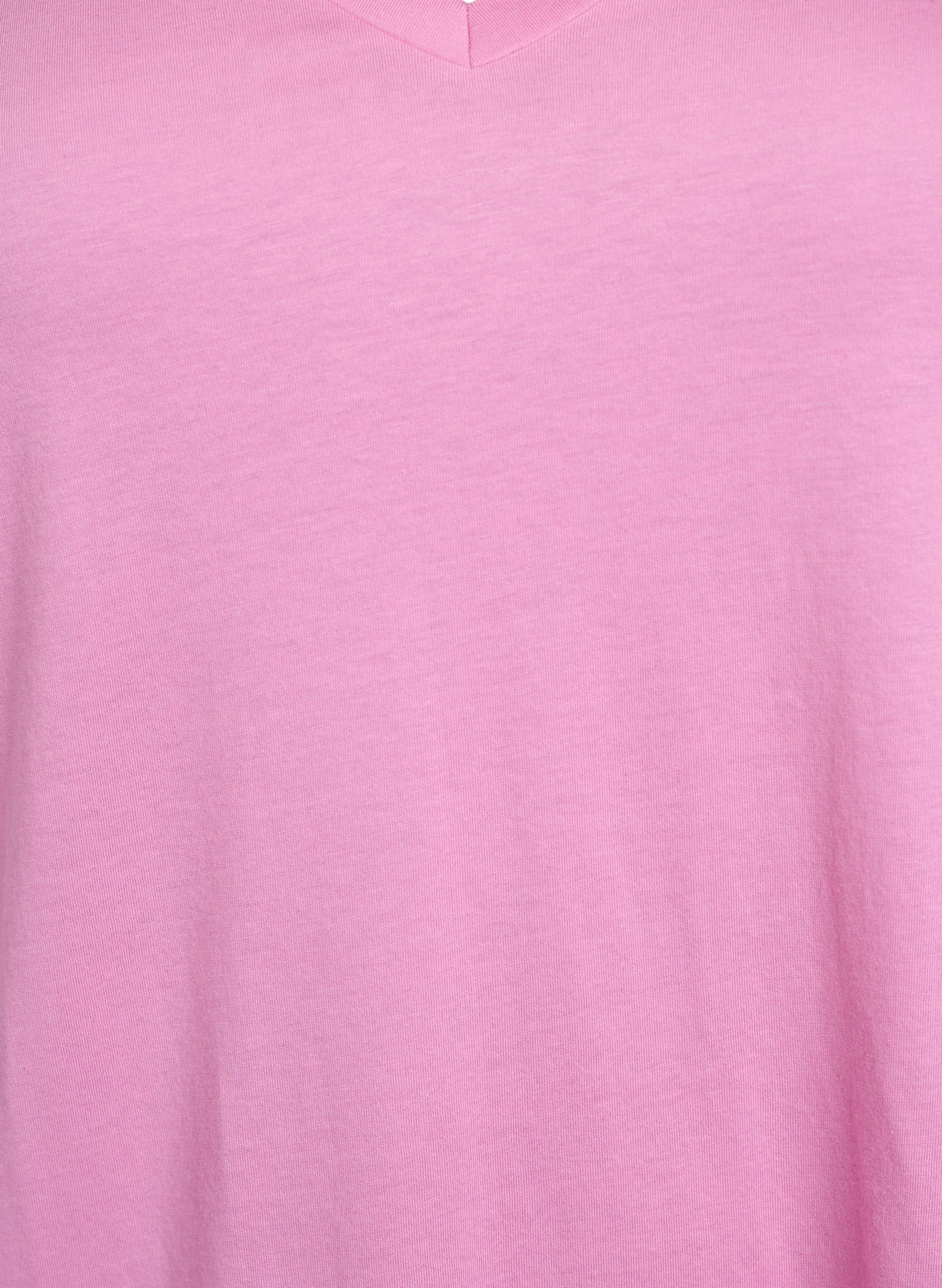 Zizzi T-Shirt Oversize Baumwolle Print Große Größen