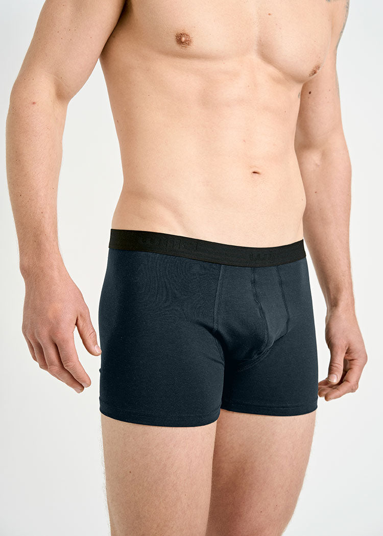 Wijld Manny Boxershorts Carbon Herren Lyocell Größe L