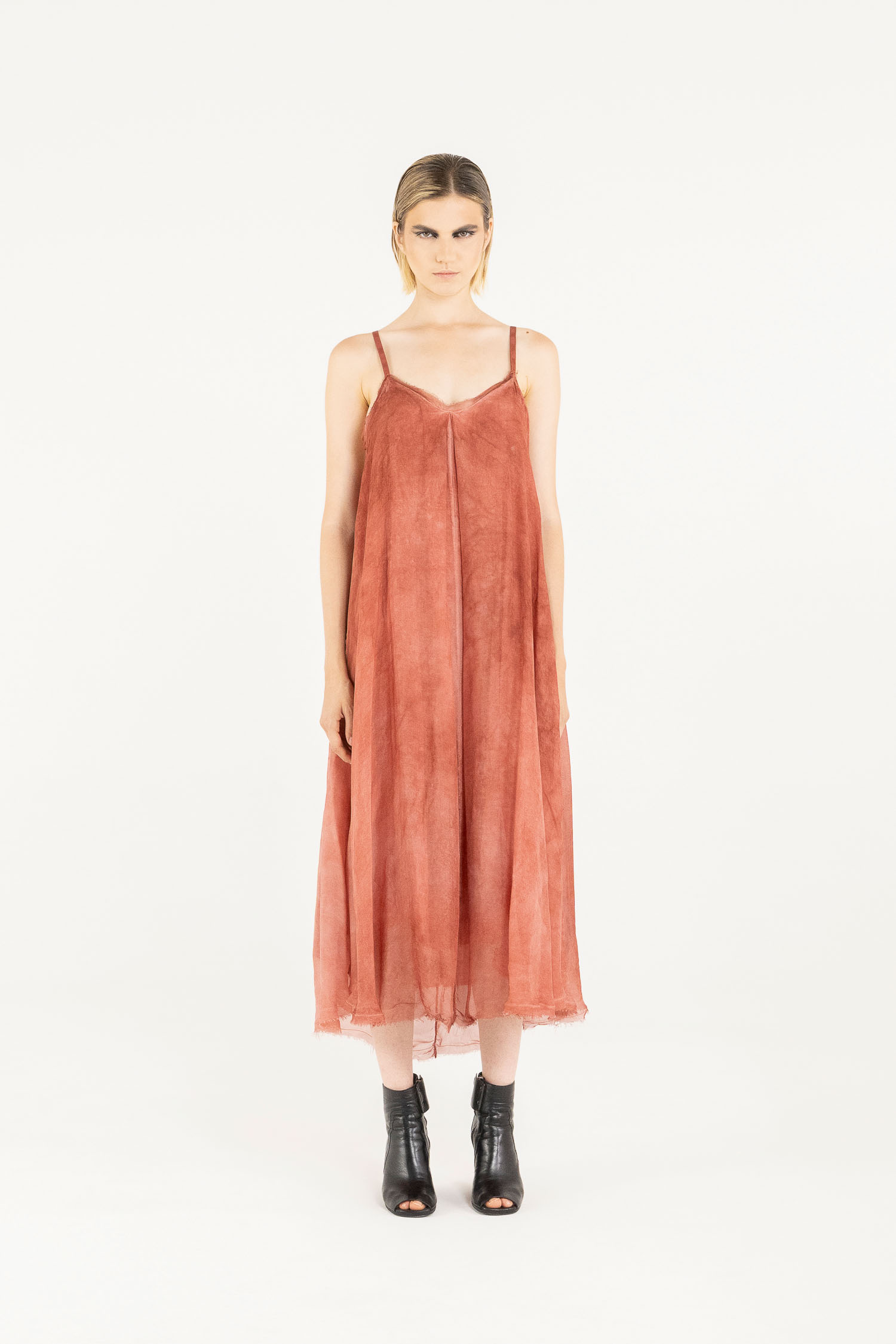 Sanctamuerte Abiti Sottoveste Slipkleid Viskose