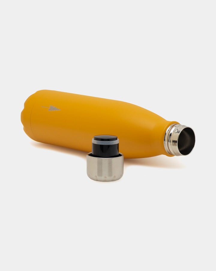 NIKIN TreeBottle Trinkflasche Mustard 500ml Gravur