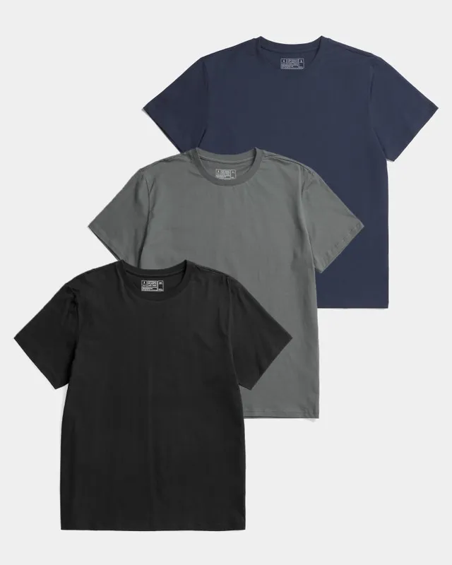 NIKIN TreeShirt Plain 3-Pack T-Shirt 3er Bio-Baumwolle