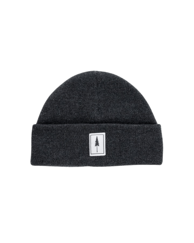 NIKIN Treeanie Classic Kinder Mütze Black Mel Polylana