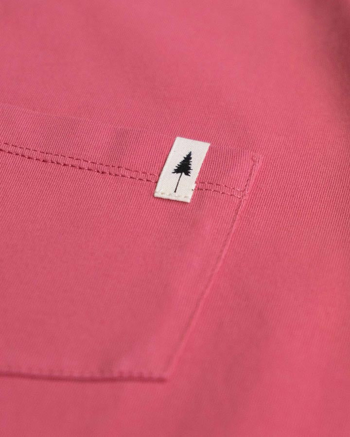 NIKIN TreeShirt Pocket Mono Relaxed T-Shirt Damen Wild Berry
